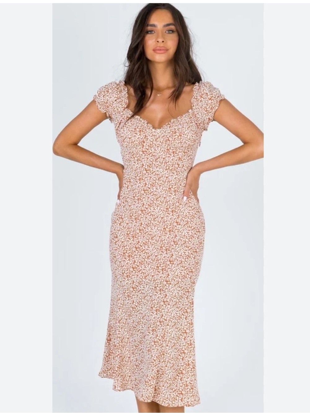Princess Polly Just Like Heaven midi dress